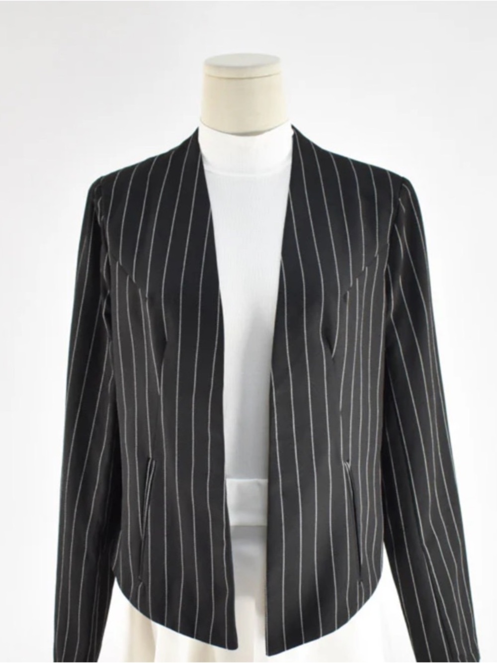 NEW! 🩶 Navy Pinstripe Blazer